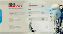 Desktop Screenshot of mattmayevsky.com